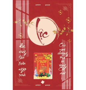 LỊCH GỖ CAO CẤP - BÌA LAMINATE